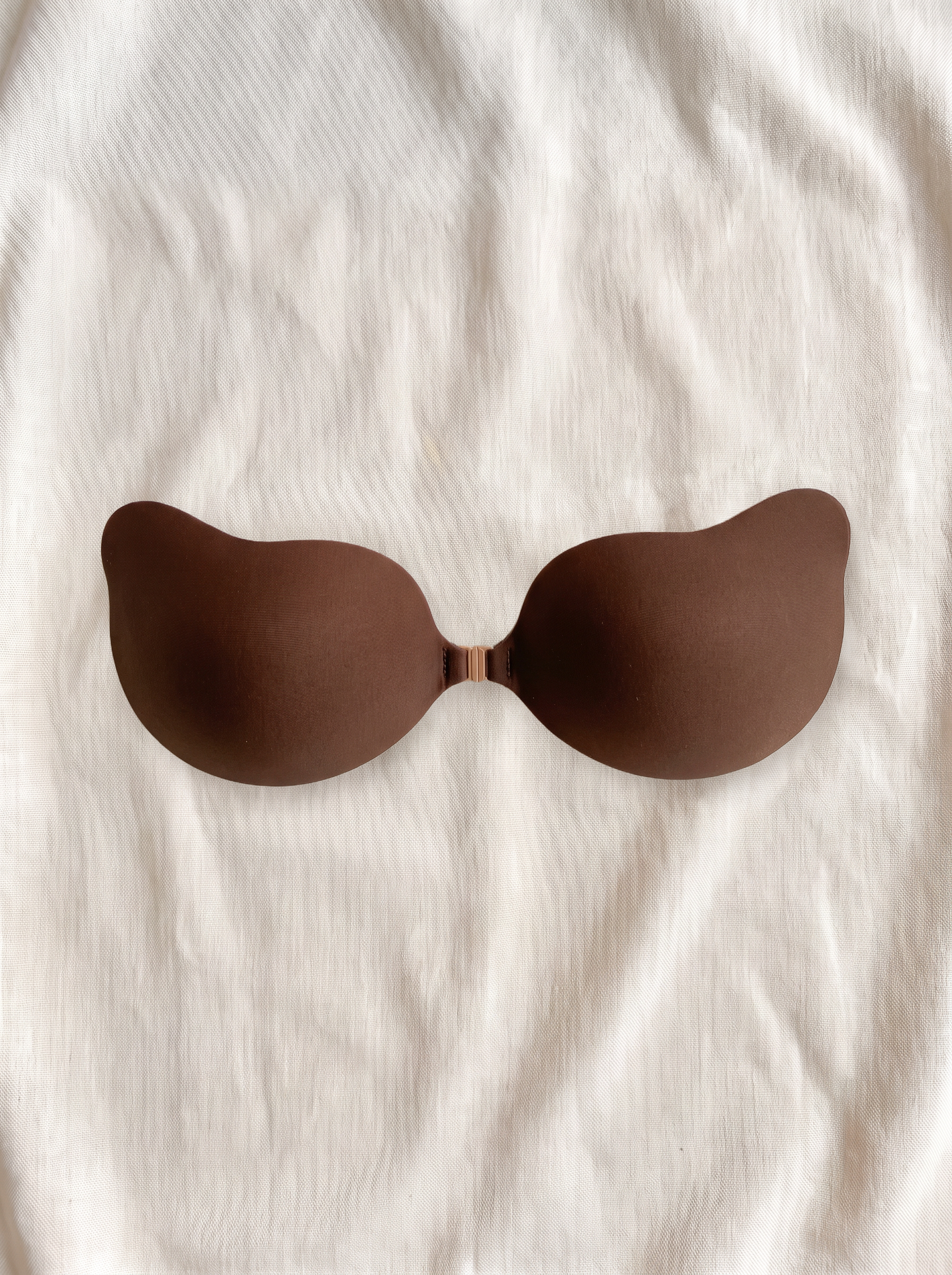 Invisible Lift Bra Cups in Chocolate Brown