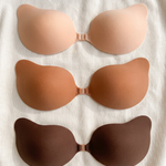 Invisible Lift Bra Cups in three skin tones