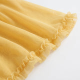 Women's Ruffle Hem Maxi Dress