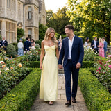 Women's Sweetheart Neck Maxi Dress