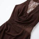 Women's Halter Neck Maxi Dress