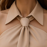 Women's Halter Neck Sleeveless Blouse