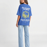Oversized Printed T-Shirt – Relaxed Fit Casual Cotton Tee