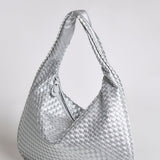 Women's Woven Hobo Shoulder Bag