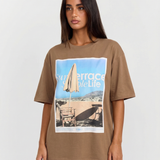 Oversized Scenic Graphic T-Shirt – Relaxed Fit Cotton Tee