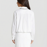 Cropped Pocket Shirt Jacket for Clean Modern Style