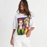 Oversized Artistic Graphic T-Shirt – Relaxed Fit Cotton Tee