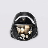 Women's Glossy Hobo Shoulder Bag