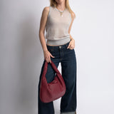 Women's Woven Hobo Shoulder Bag