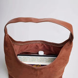 Women's Suede Shoulder Hobo Bag