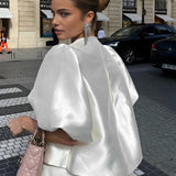 Elegant Puff Sleeve Blouse for Chic Feminine Style