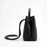 Women's Woven Top Handle Crossbody Bag