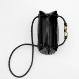 Women's Woven Top Handle Crossbody Bag