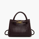 Women's Woven Top Handle Crossbody Bag