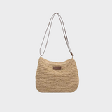 Woven Straw Crossbody Bag