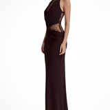 Women's Halter Neck Maxi Dress