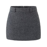 High Waist Mini Skirt for Sleek Everyday Style
