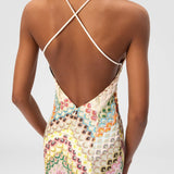 Women's Chevron Knit Maxi Dress