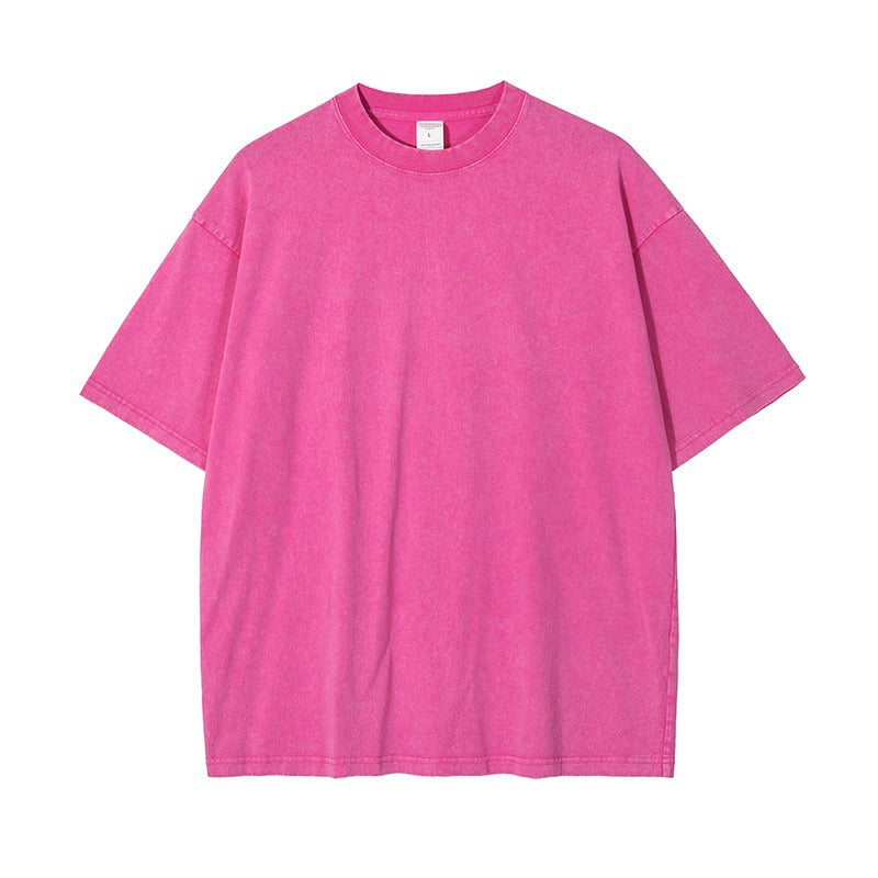 Oversized Washed T-Shirt for Relaxed Street Style
