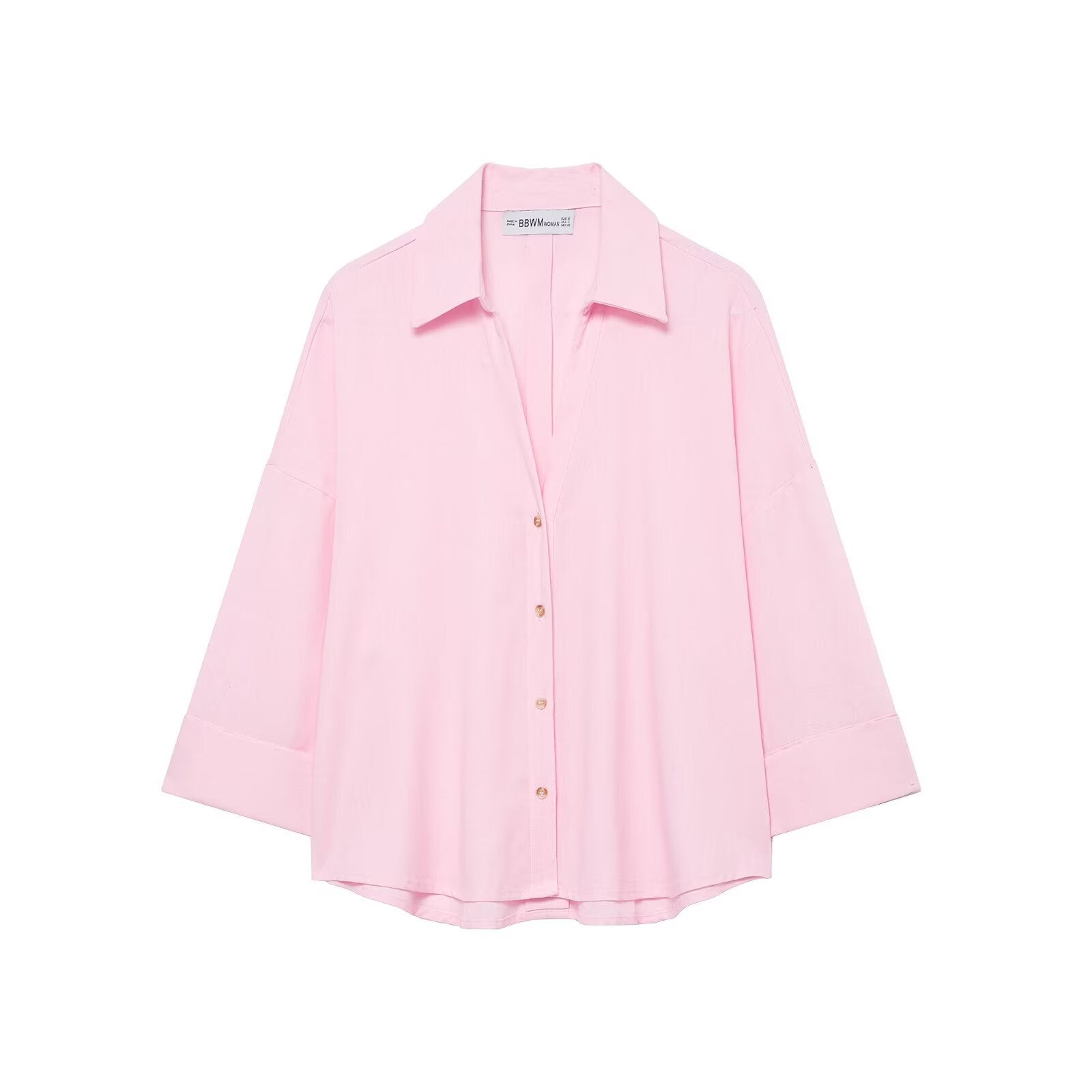 Relaxed Oversized Button Shirt – Lightweight Casual Blouse