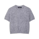 Soft Knit Short Sleeve Sweater – Lightweight Relaxed Fit Top