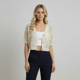 Women's Crochet Knit Cardigan