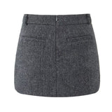 High Waist Mini Skirt for Sleek Everyday Style
