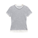Fitted Crew Neck T-Shirt for Casual Everyday Style