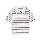 Collared Knit Top for Classic Chic Everyday Style