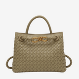 Women's Woven Top Handle Crossbody Bag