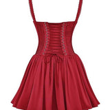 Corset Flare Mini Dress – Sweetheart A-Line Party Dress