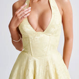 Women's Halter Neck Midi Dress