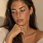 Dome Ring Gold Tone Smooth Wide Band