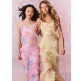 Women's Floral Tiered Maxi Dress