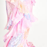 Women's Floral Tiered Maxi Dress