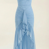 Women's Ruffle Hem Maxi Dress