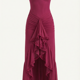 Women's Ruffle Hem Maxi Dress