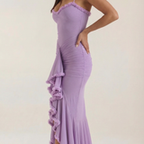 Women's Ruffle Hem Maxi Dress
