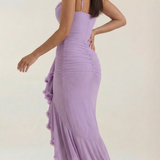 Women's Ruffle Hem Maxi Dress