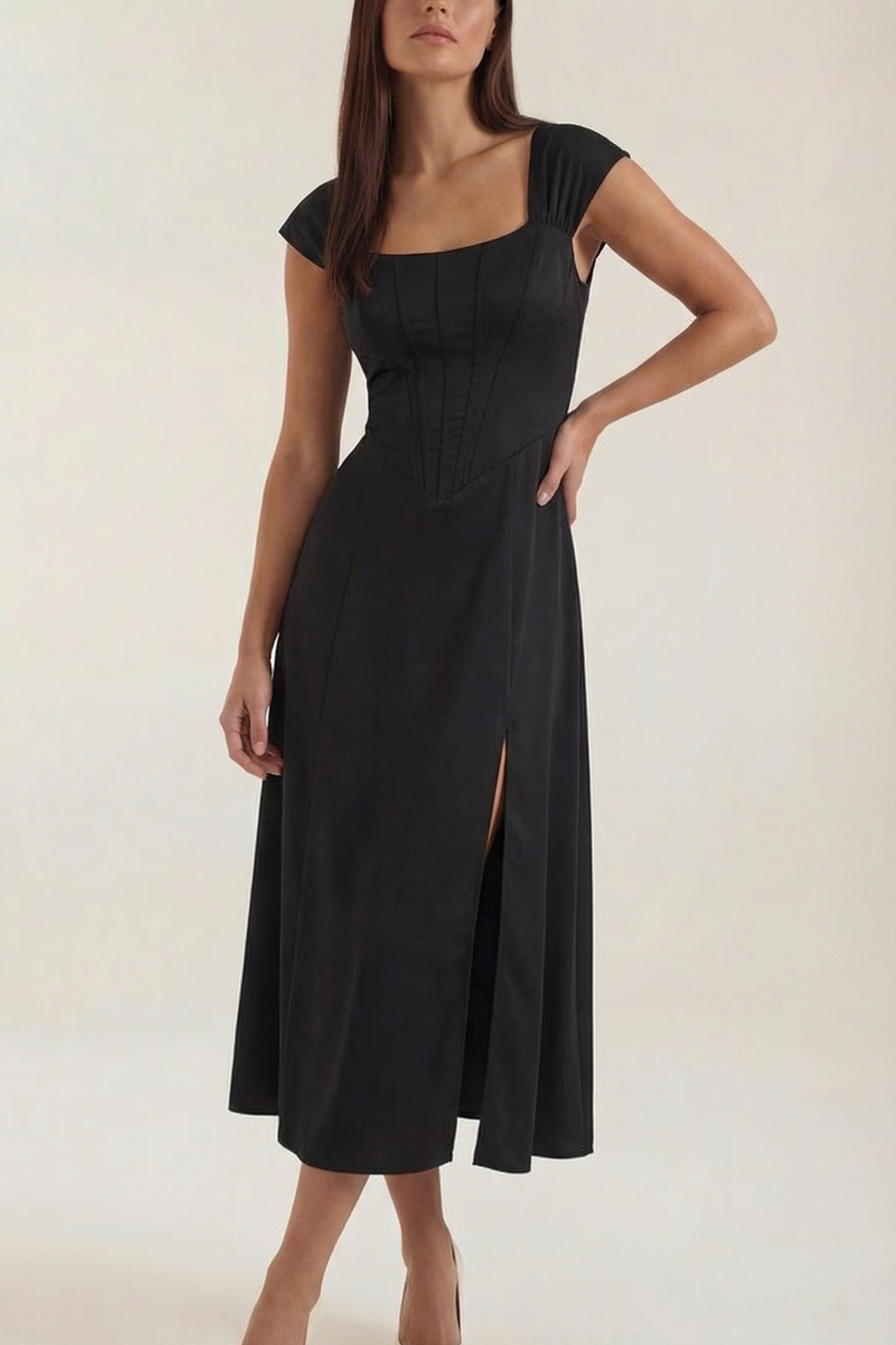Women's Floral Midi Dress