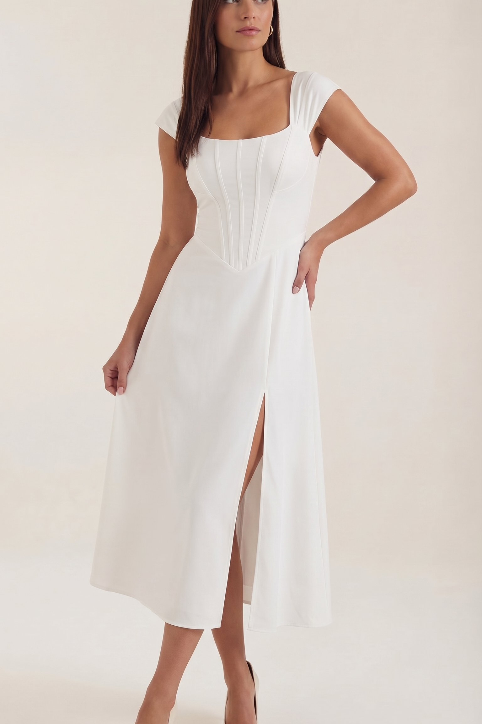 Women's Floral Midi Dress