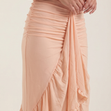 Women's Ruffle Hem Maxi Dress